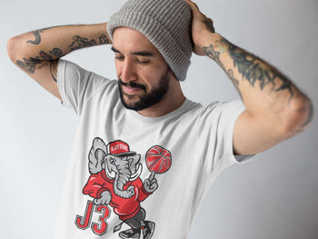 Jordan 3 Black Cement Sneaker Match Tees AJ3 Elephant Sneaker Tees Jordan 3 Black Cement Sneaker Release Tees Unisex Shirts