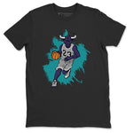 Jordan 5 Grape Sneaker Match Tees Bull Figure Sneaker Tees Jordan 5 Grape Sneaker Release Tees Unisex Shirts