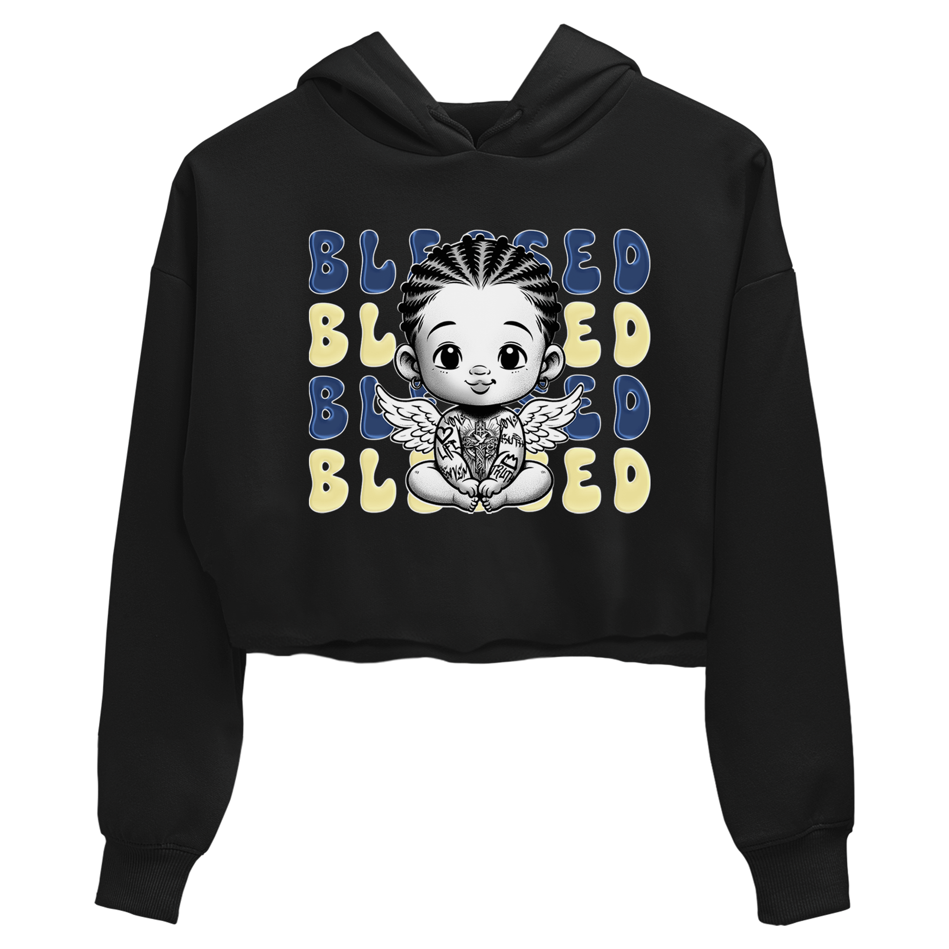 Jordan 5 A Ma Maniere x Dawn to match jordans Blessed Baby sneaker tees Air Jordan 5 A Ma Maniere x Photon Dust SNRT Sneaker Tees Sneaker Matching Cotton Shirt Black 2 crop length shirt