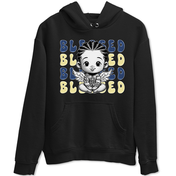 Jordan 5 A Ma Maniere x Dawn to match jordans Blessed Baby sneaker tees Air Jordan 5 A Ma Maniere x Photon Dust SNRT Sneaker Tees Sneaker Matching Cotton Shirt unisex cotton Black 2 crew neck shirt