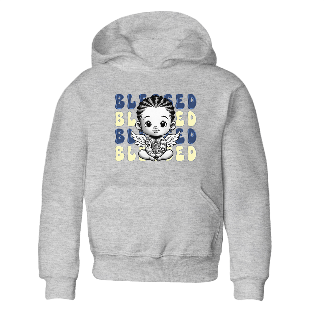 Jordan 5 A Ma Maniere x Dawn to match jordans Blessed Baby sneaker tees Air Jordan 5 A Ma Maniere x Photon Dust SNRT Sneaker Tees Sneaker Matching Cotton Shirt baby toddler Heather Grey 2 cotton Shirt