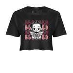 Dunk Low Valentines Day shirt to match jordans Blessed sneaker tees Special Valentine's Day Couple Shirt Dunk Valentine's Day 2024 SNRT Sneaker Tees Sneaker Matching Shirt Black 2 Crop T-Shirt