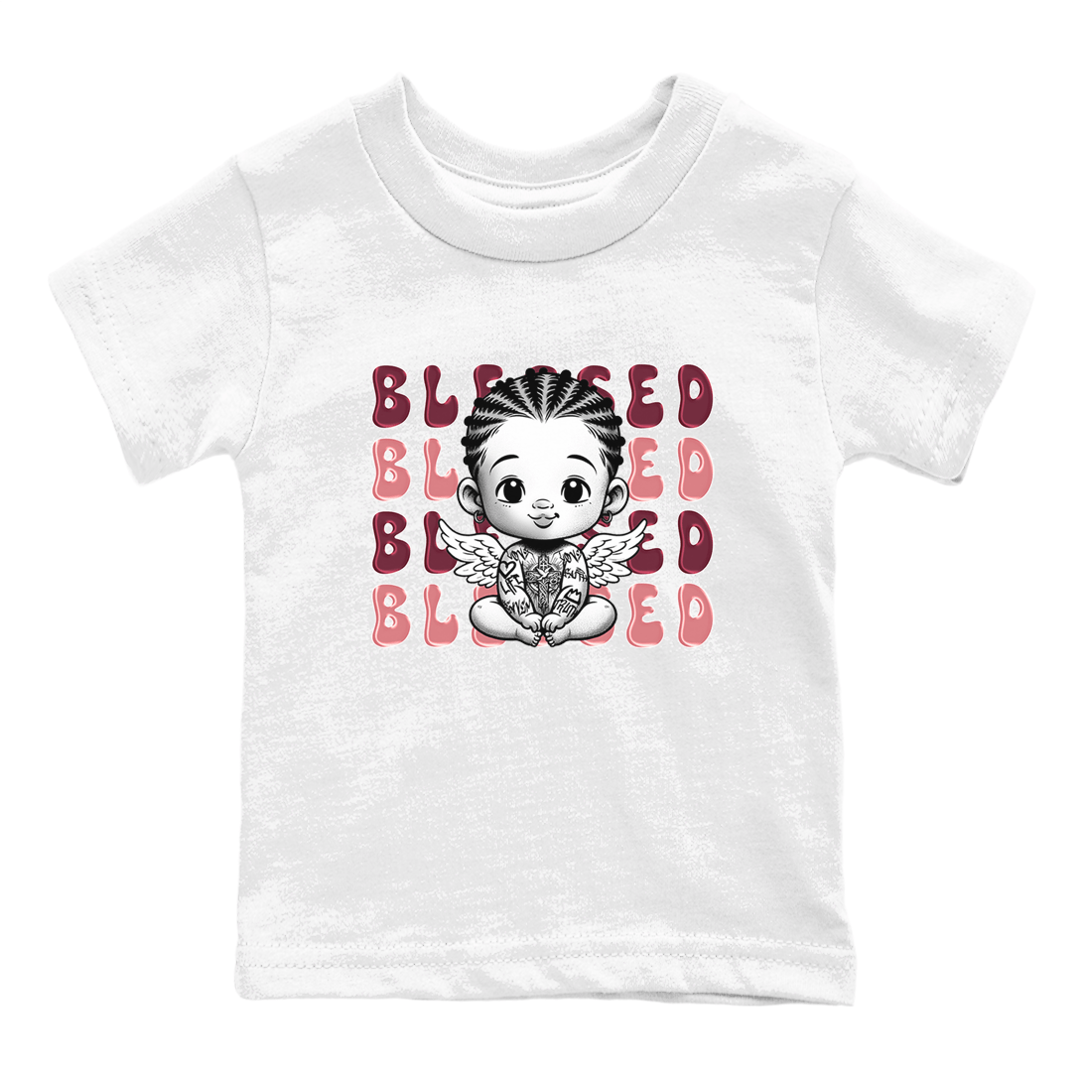 Dunk Low Valentines Day shirt to match jordans Blessed sneaker tees Special Valentine's Day Couple Shirt Dunk Valentine's Day 2024 SNRT Sneaker Tees Sneaker Matching Shirt Baby Toddler White 2 T-Shirt