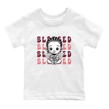 Dunk Low Valentines Day shirt to match jordans Blessed sneaker tees Special Valentine's Day Couple Shirt Dunk Valentine's Day 2024 SNRT Sneaker Tees Sneaker Matching Shirt Baby Toddler White 2 T-Shirt