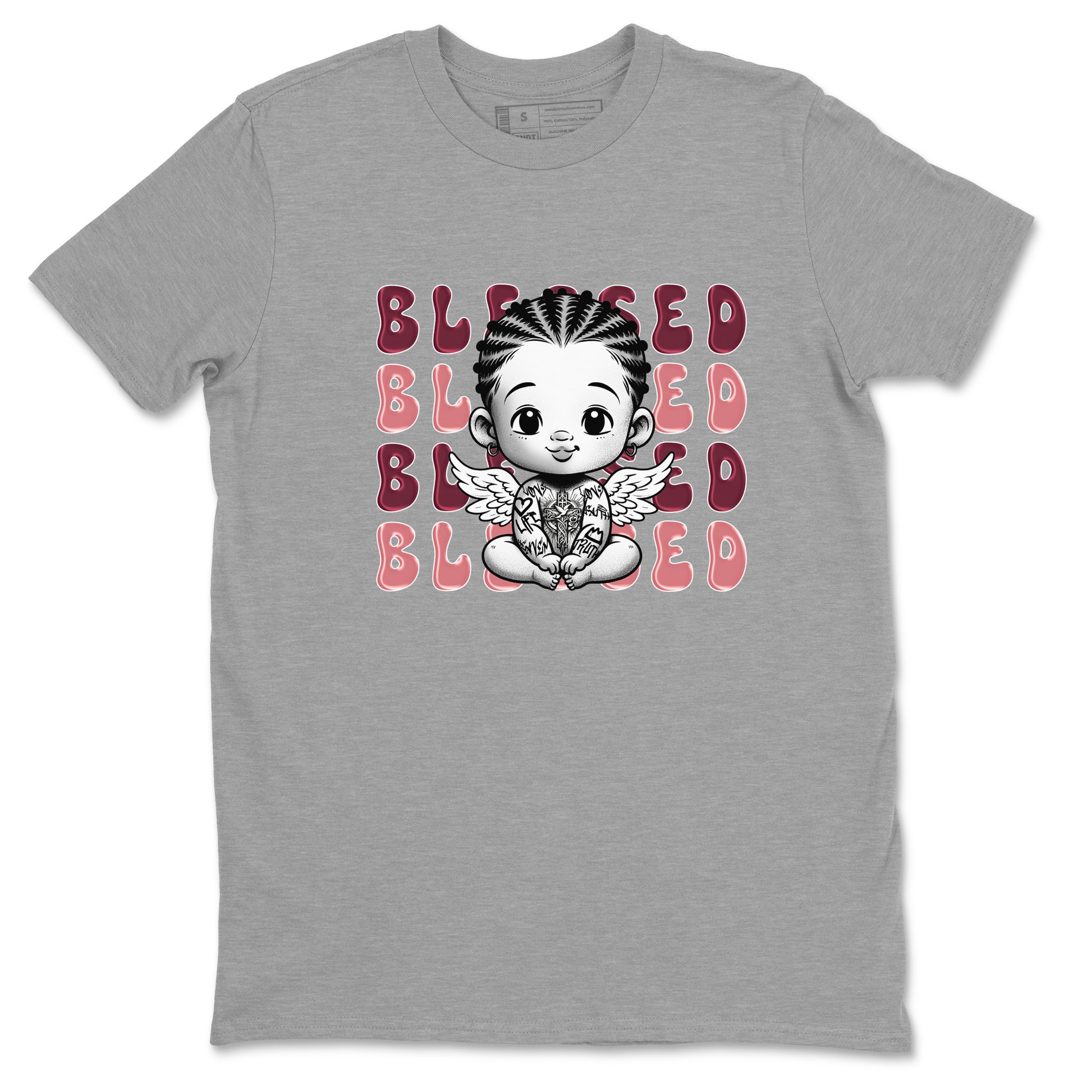 Dunk Low Valentines Day shirt to match jordans Blessed sneaker tees Special Valentine's Day Couple Shirt Dunk Valentine's Day 2024 SNRT Sneaker Tees Sneaker Matching Shirt Unisex Heather Grey 2 T-Shirt