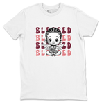 Dunk Low Valentines Day shirt to match jordans Blessed sneaker tees Special Valentine's Day Couple Shirt Dunk Valentine's Day 2024 SNRT Sneaker Tees Sneaker Matching Shirt Unisex White 2 T-Shirt