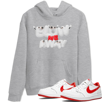 Jordan 1 Low University Red shirt to match jordans Blow Me Away sneakertees AJ1 Low University Red SNRT Sneaker Release Tees Unisex Heather Grey 1 T-Shirt