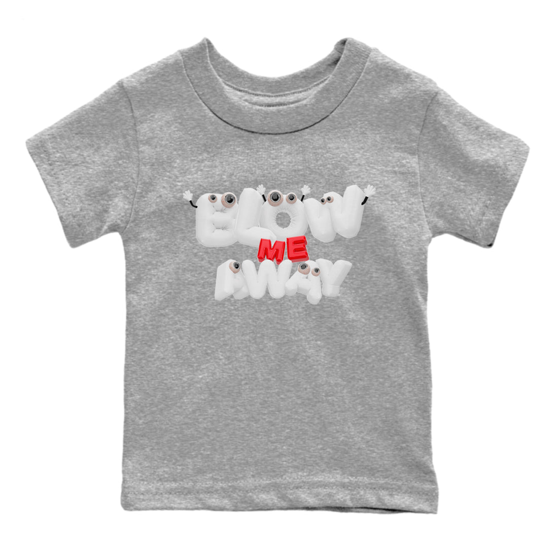 Jordan 1 Low University Red shirt to match jordans Blow Me Away sneakertees AJ1 Low University Red SNRT Sneaker Release Tees Baby Toddler Heather Grey 2 T-Shirt