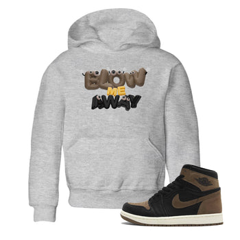 Air Jordan 1 Palomino shirt to match jordans Blow Me Away sneaker tees AJ1 Palomino SNRT Sneaker Release Tees Baby Toddler Heather Grey 1 T-Shirt