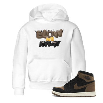 Air Jordan 1 Palomino shirt to match jordans Blow Me Away sneaker tees AJ1 Palomino SNRT Sneaker Release Tees Baby Toddler White 1 T-Shirt