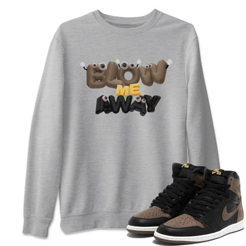 Air Jordan 1 Palomino shirt to match jordans Blow Me Away sneaker tees AJ1 Palomino SNRT Sneaker Release Tees Unisex Heather Grey 1 T-Shirt