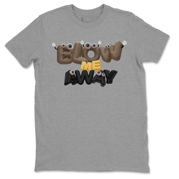 Air Jordan 1 Palomino shirt to match jordans Blow Me Away sneaker tees AJ1 Palomino SNRT Sneaker Release Tees Unisex Heather Grey 2 T-Shirt