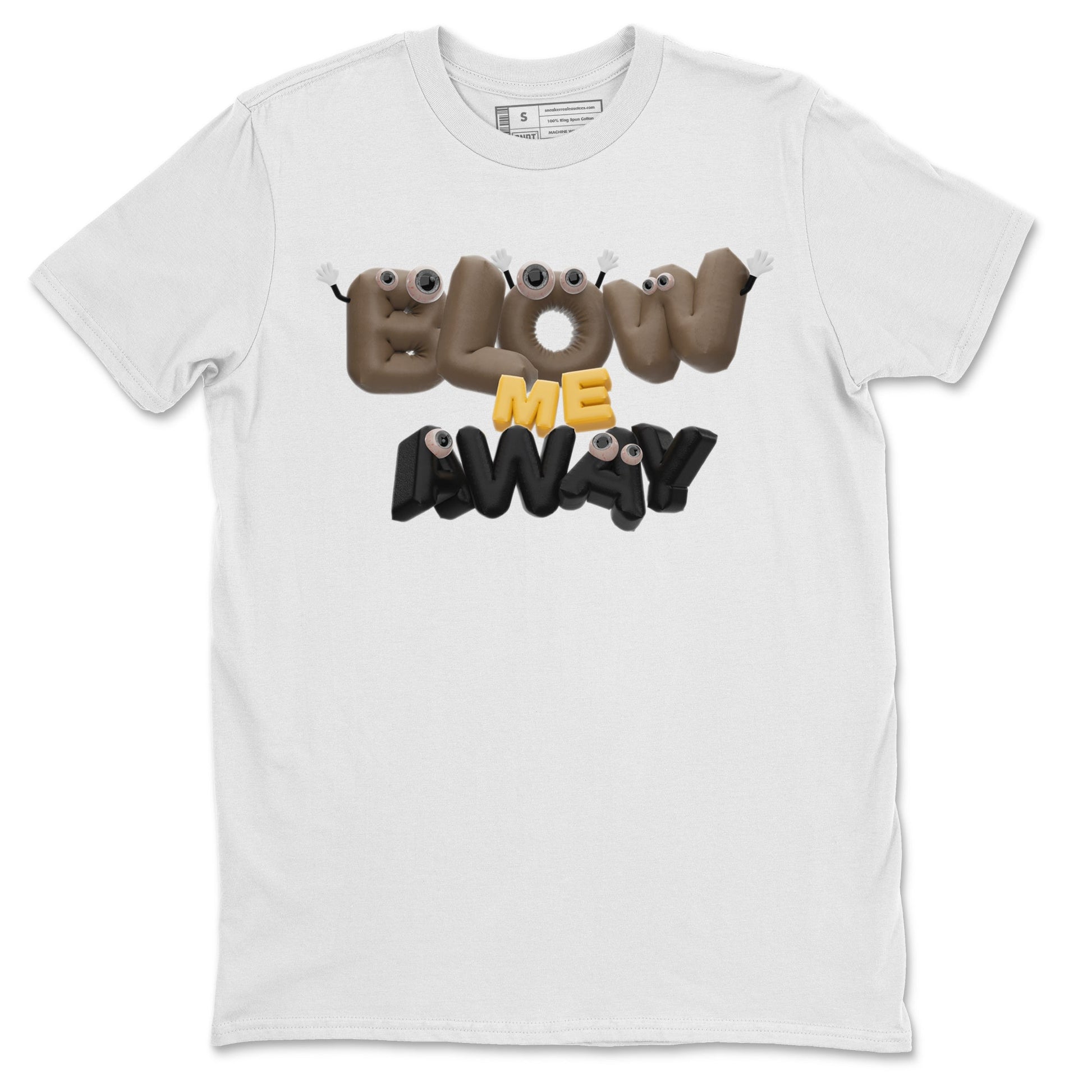 Air Jordan 1 Palomino shirt to match jordans Blow Me Away sneaker tees AJ1 Palomino SNRT Sneaker Release Tees Unisex White 2 T-Shirt