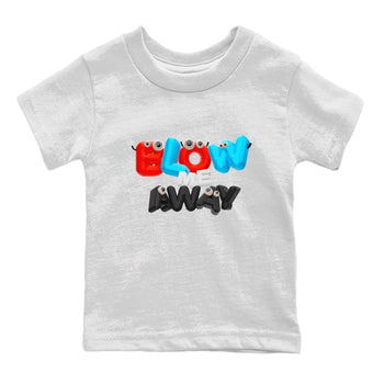 Air Jordan 1 UNC to Chicago shirt to match jordans Blow Me Away sneaker tees AJ1 UNC to Chicago SNRT Sneaker Release Tees Baby Toddler White 2 T-Shirt