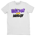 Air Jordan 12 Field Purple shirt to match jordans Blow Me Away sneaker tees AJ12 Field Purple SNRT Sneaker Release Tees Unisex White 2 T-Shirt