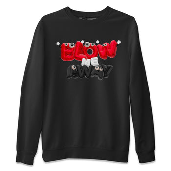 Air Jordan 4 Red Cement shirt to match jordans Blow Me Away sneaker tees AJ4 Red Cement SNRT Sneaker Release Tees Unisex Black 2 T-Shirt