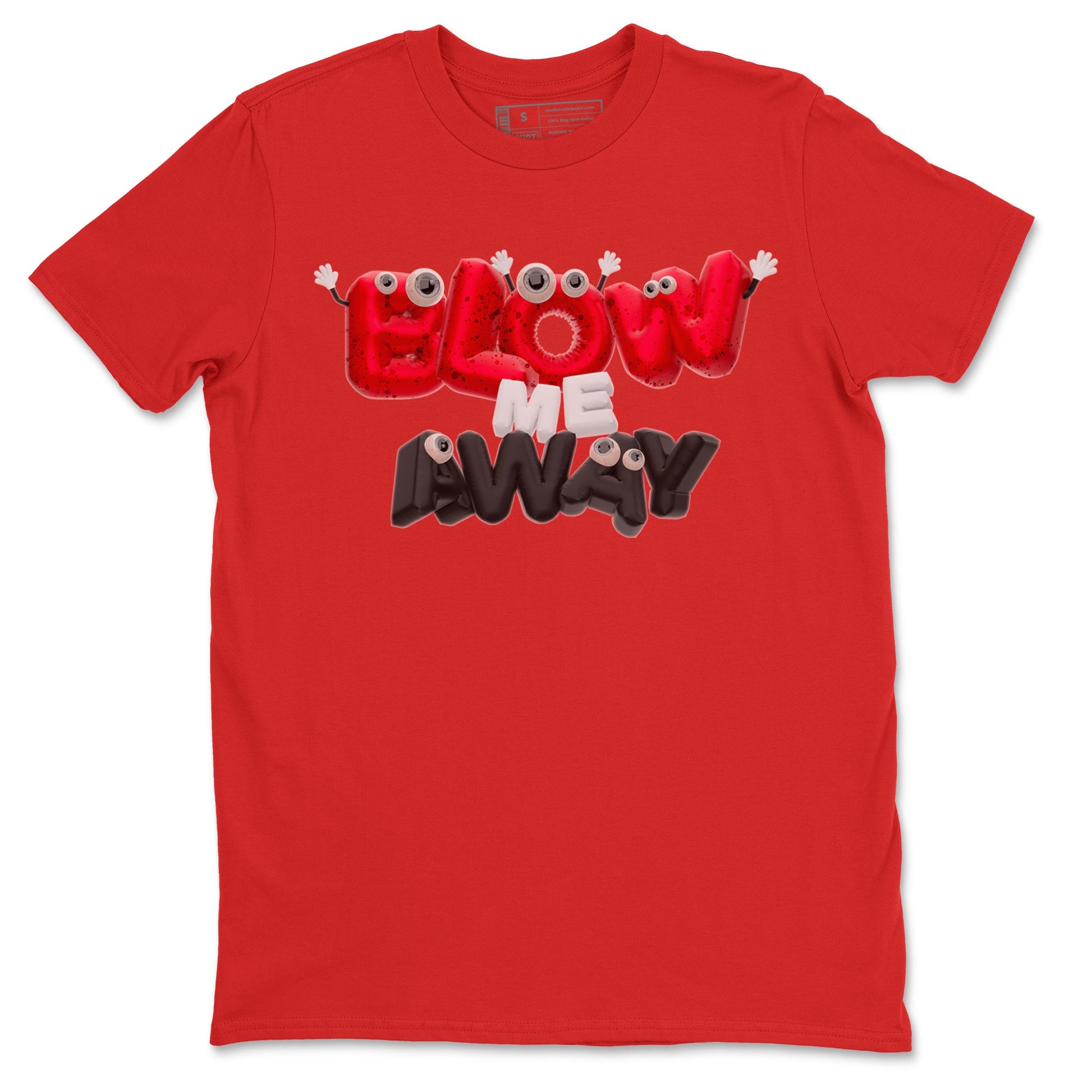 Air Jordan 4 Red Cement shirt to match jordans Blow Me Away sneaker tees AJ4 Red Cement SNRT Sneaker Release Tees Unisex Red 2 T-Shirt