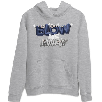Air Jordan 5 Georgetown shirt to match jordans Blow Me Away sneaker tees AJ5 Georgetown SNRT Sneaker Release Tees Unisex Heather Grey 2 T-Shirt
