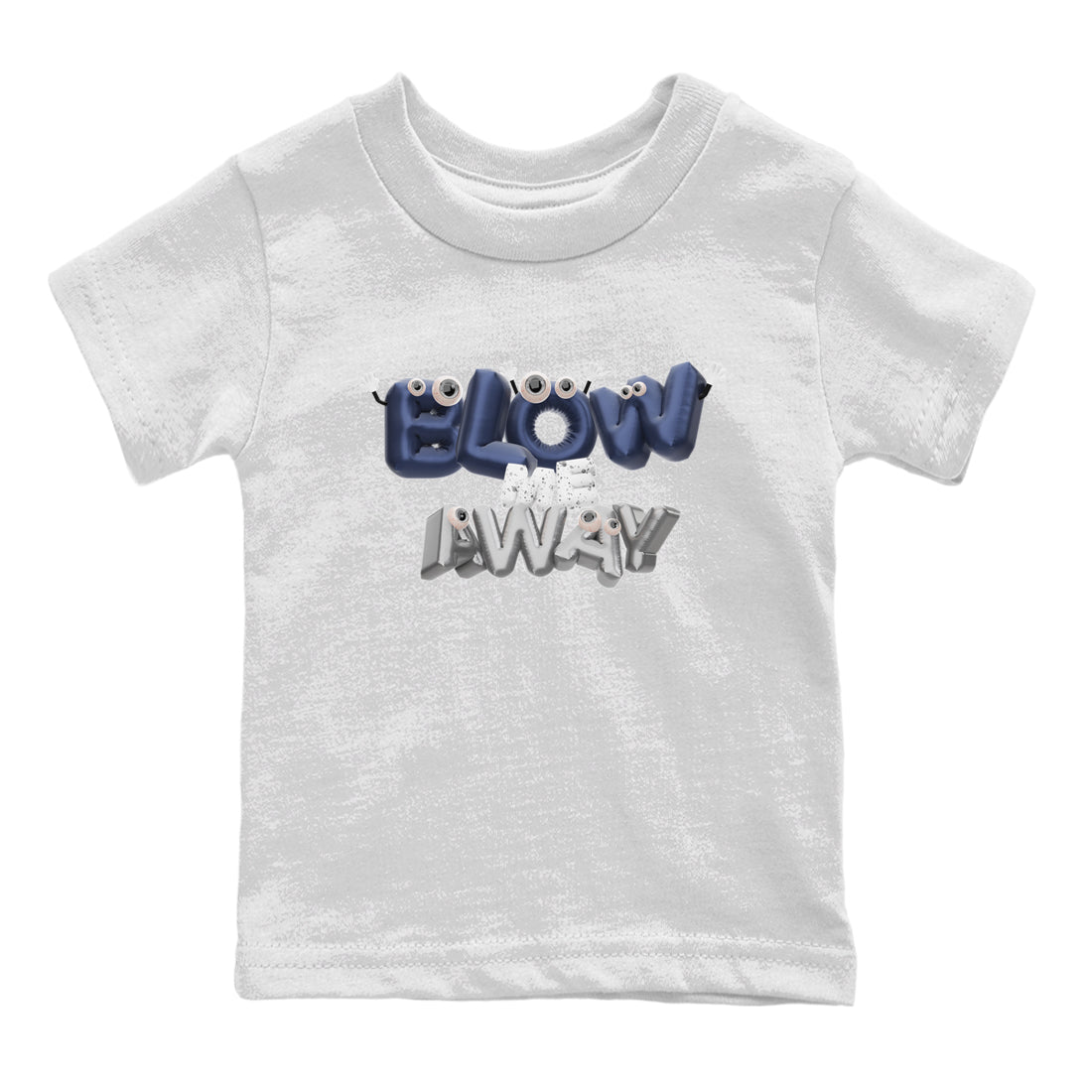 Air Jordan 5 Georgetown shirt to match jordans Blow Me Away sneaker tees AJ5 Georgetown SNRT Sneaker Release Tees Baby Toddler White 2 T-Shirt