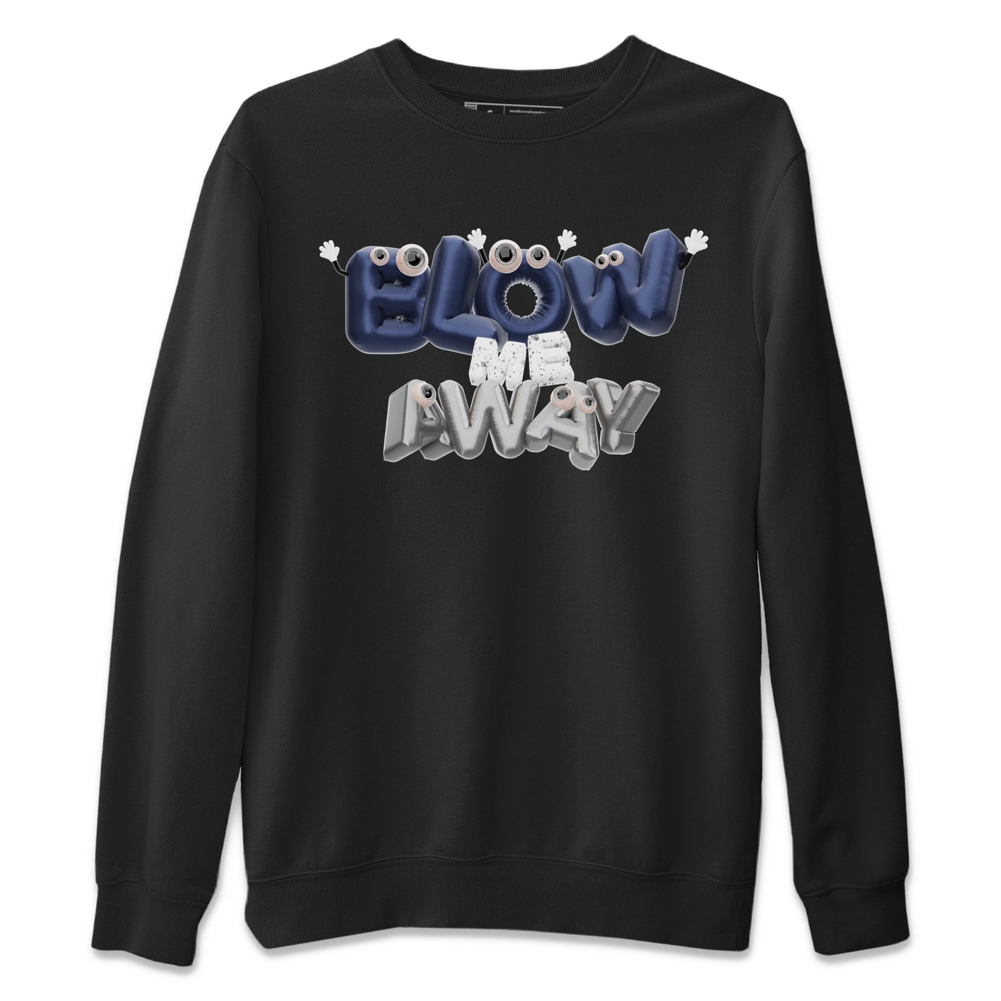 Air Jordan 5 Georgetown shirt to match jordans Blow Me Away sneaker tees AJ5 Georgetown SNRT Sneaker Release Tees Unisex Black 2 T-Shirt