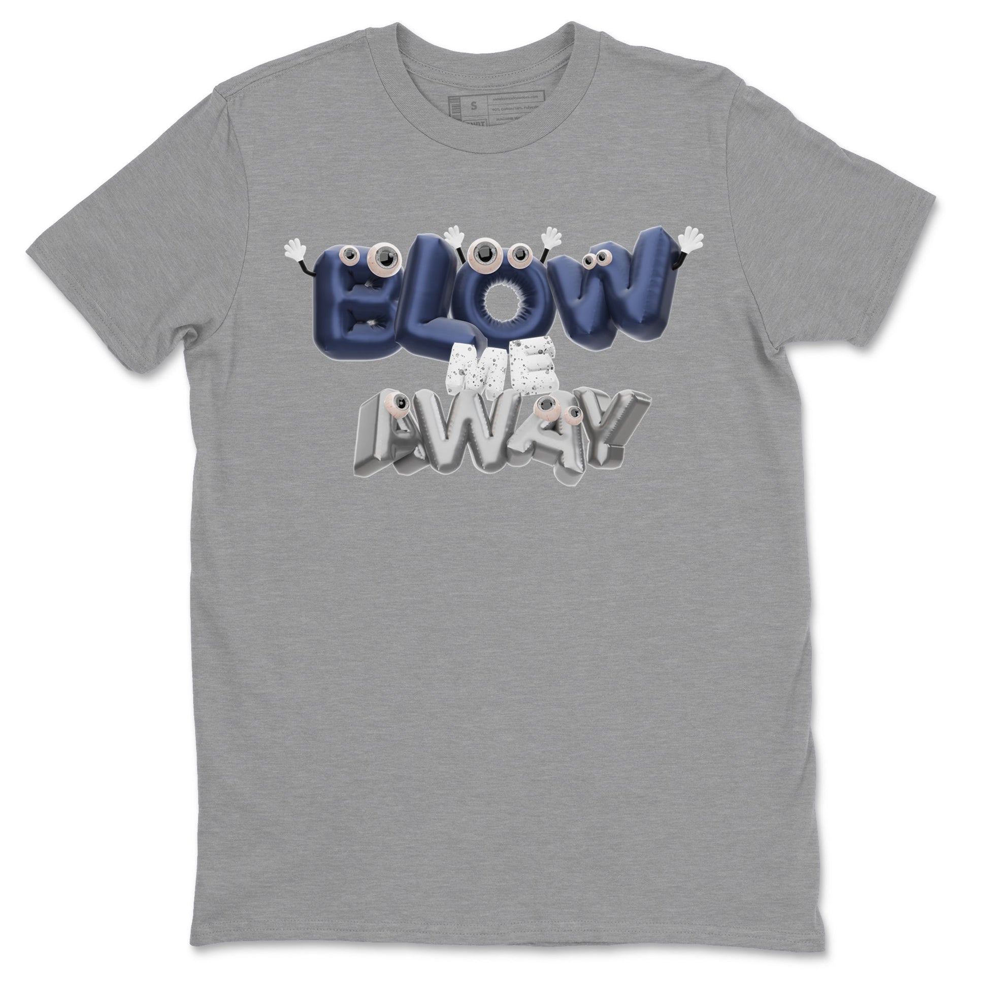 Air Jordan 5 Georgetown shirt to match jordans Blow Me Away sneaker tees AJ5 Georgetown SNRT Sneaker Release Tees Unisex Heather Grey 2 T-Shirt