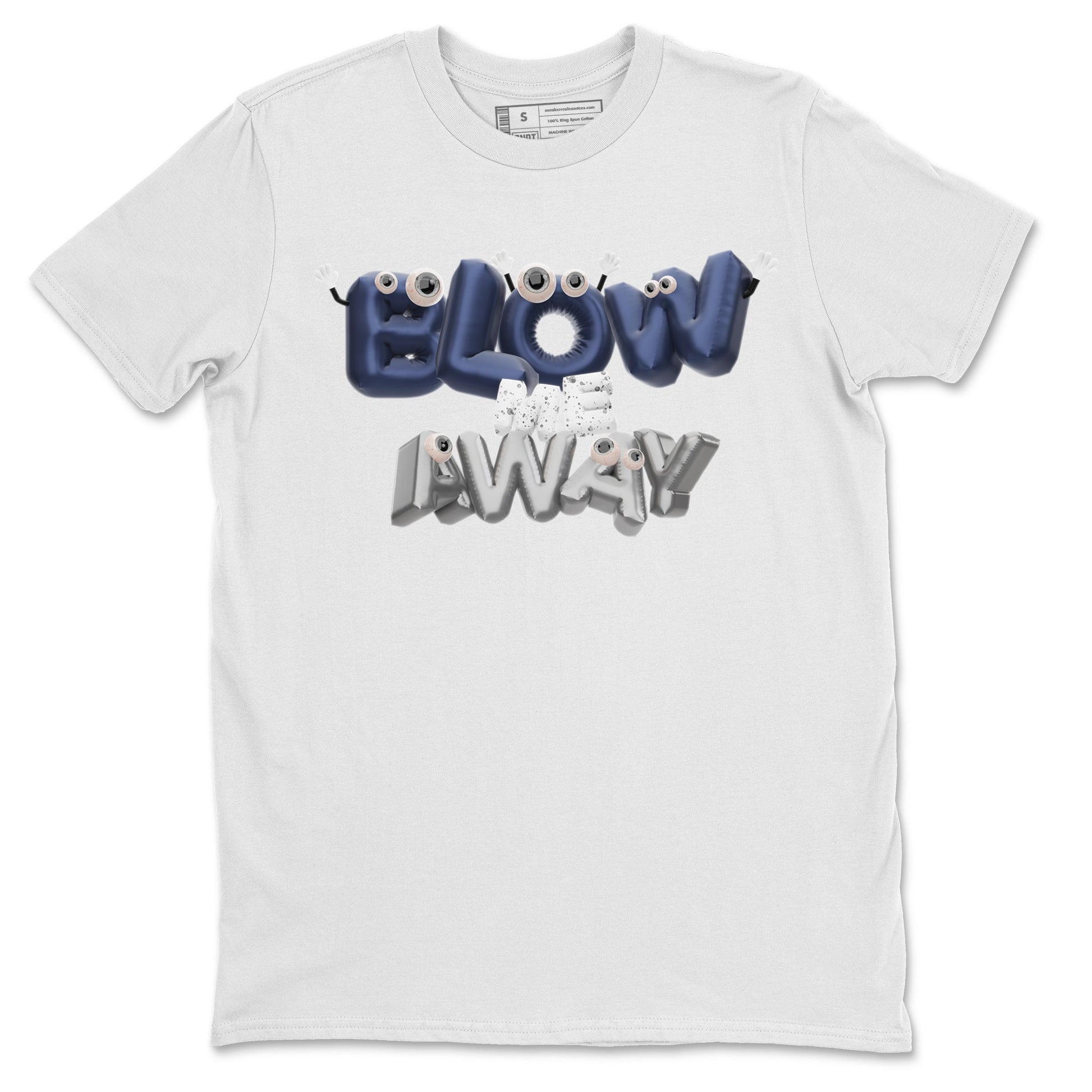 Air Jordan 5 Georgetown shirt to match jordans Blow Me Away sneaker tees AJ5 Georgetown SNRT Sneaker Release Tees Unisex White 2 T-Shirt