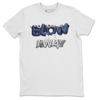 Air Jordan 5 Georgetown shirt to match jordans Blow Me Away sneaker tees AJ5 Georgetown SNRT Sneaker Release Tees Unisex White 2 T-Shirt