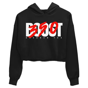 Yeezy 350 Bred shirt to match jordans Boost 350 sneaker tees Adidas Yeezy Boost V2 350 Bred SNRT Sneaker Release Tees Black 2 Crop T-Shirt
