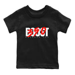 Yeezy 350 Bred shirt to match jordans Boost 350 sneaker tees Adidas Yeezy Boost V2 350 Bred SNRT Sneaker Release Tees Baby Toddler Black 2 T-Shirt