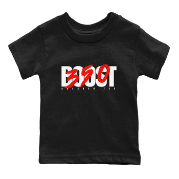 Yeezy 350 Bred shirt to match jordans Boost 350 sneaker tees Adidas Yeezy Boost V2 350 Bred SNRT Sneaker Release Tees Baby Toddler Black 2 T-Shirt