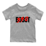 Yeezy 350 Bred shirt to match jordans Boost 350 sneaker tees Adidas Yeezy Boost V2 350 Bred SNRT Sneaker Release Tees Baby Toddler Heather Grey 2 T-Shirt