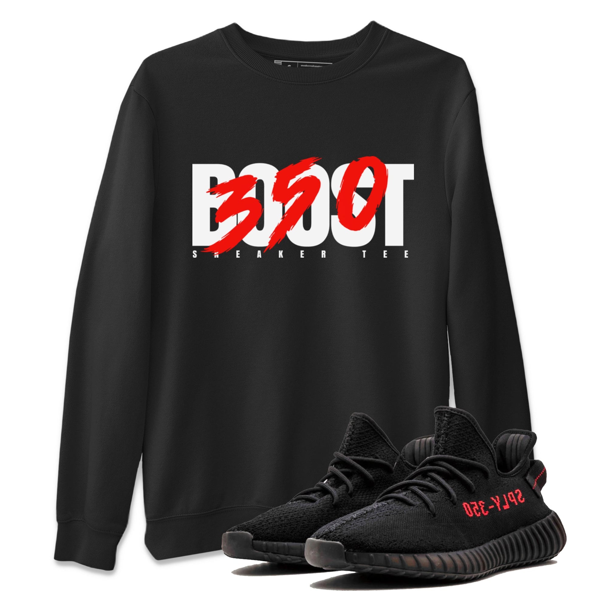 Yeezy 350 Bred shirt to match jordans Boost 350 sneaker tees Adidas Yeezy Boost V2 350 Bred SNRT Sneaker Release Tees Unisex Black 1 T-Shirt