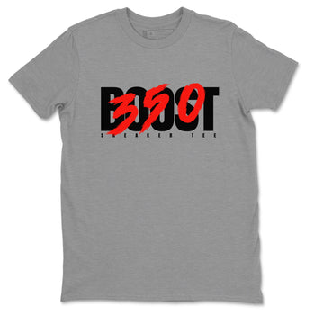 Yeezy 350 Bred shirt to match jordans Boost 350 sneaker tees Adidas Yeezy Boost V2 350 Bred SNRT Sneaker Release Tees Unisex Heather Grey 2 T-Shirt