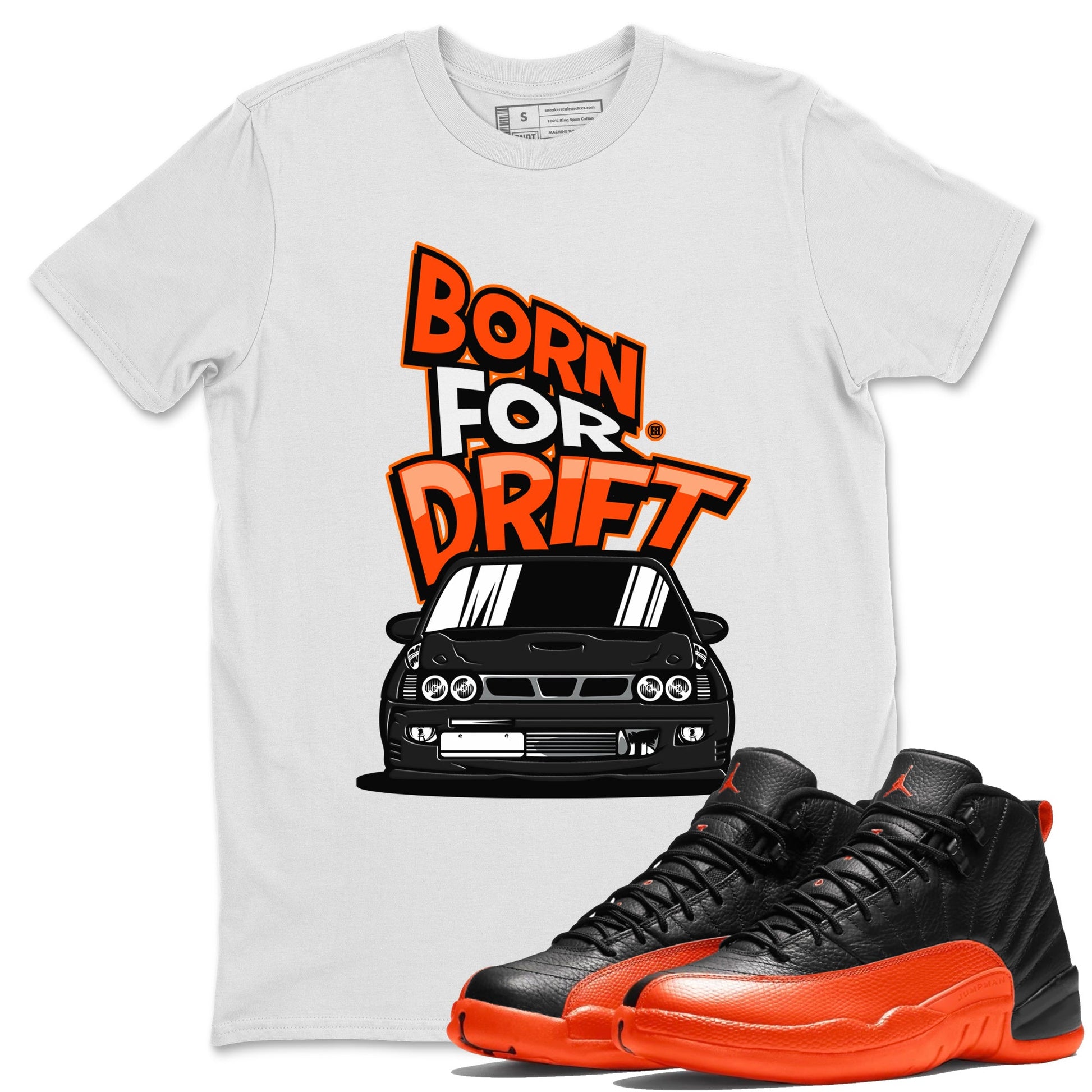 SNRT Sneaker Tee Air Jordan 12 Field Purple | Lips Hand Unisex Shirts | SNRT Sneaker Tees Sweatshirt / Black / M