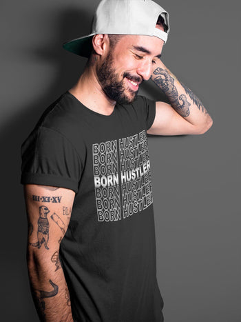 Jordan 1 Silver Toe Sneaker Match Tees Born Hustler Sneaker Tees Jordan 1 Silver Toe Sneaker Release Tees Unisex Shirts