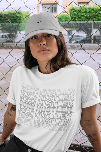 Jordan 1 Silver Toe Sneaker Match Tees Born Hustler Sneaker Tees Jordan 1 Silver Toe Sneaker Release Tees Unisex Shirts