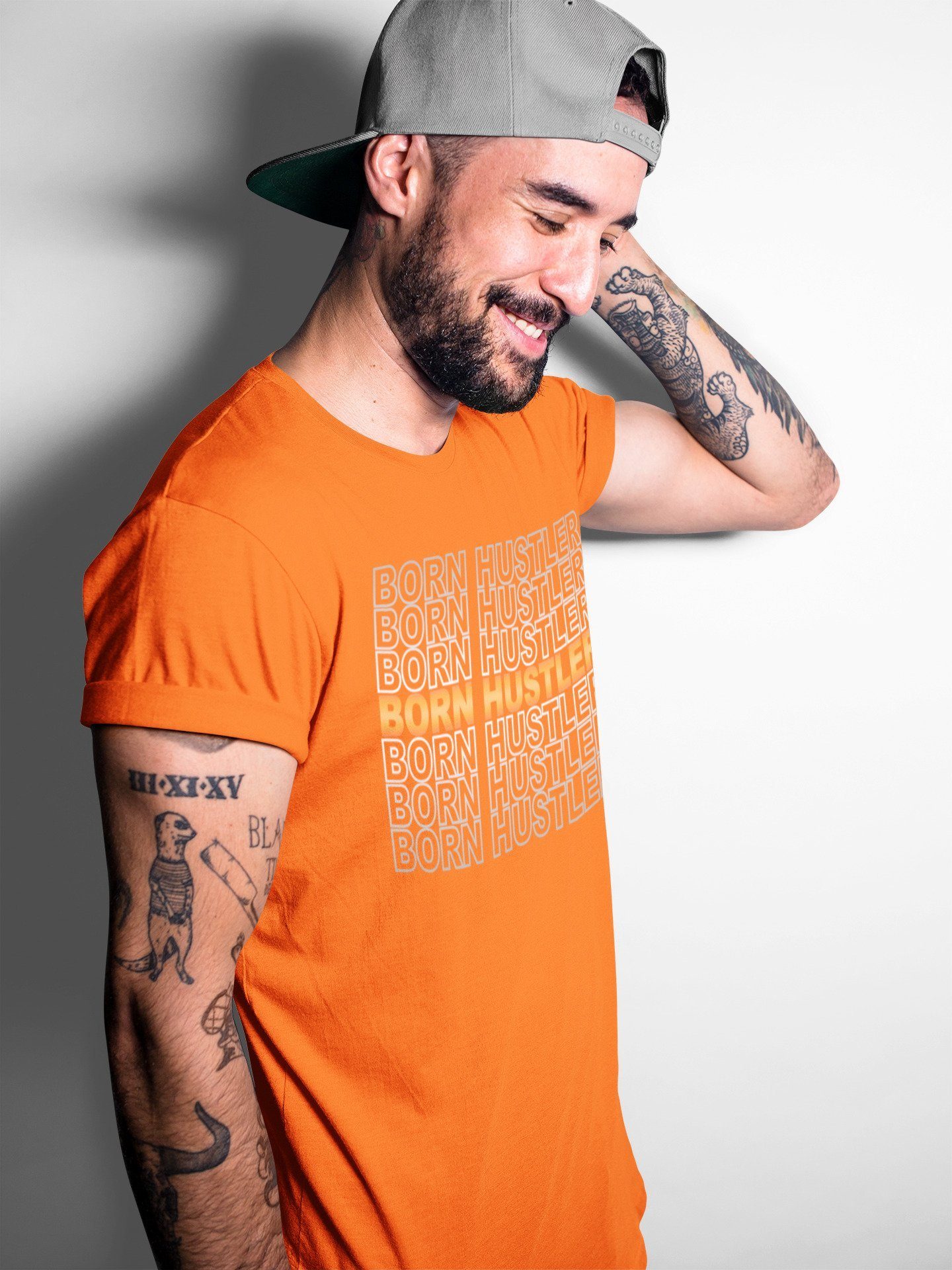 Jordan 11 Citrus Sneaker Match Tees Born Hustler Sneaker Tees Jordan 11 Citrus Sneaker Release Tees Unisex Shirts