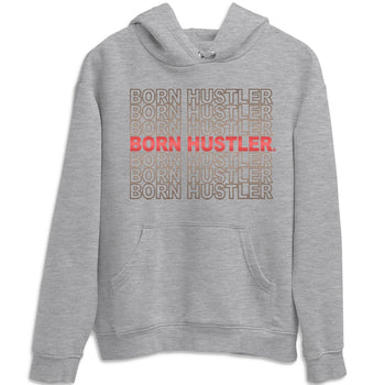 Jordan 4 Taupe Haze Sneaker Match Tees Born Hustler Sneaker Tees Jordan 4 Taupe Haze Sneaker Release Tees Unisex Shirts