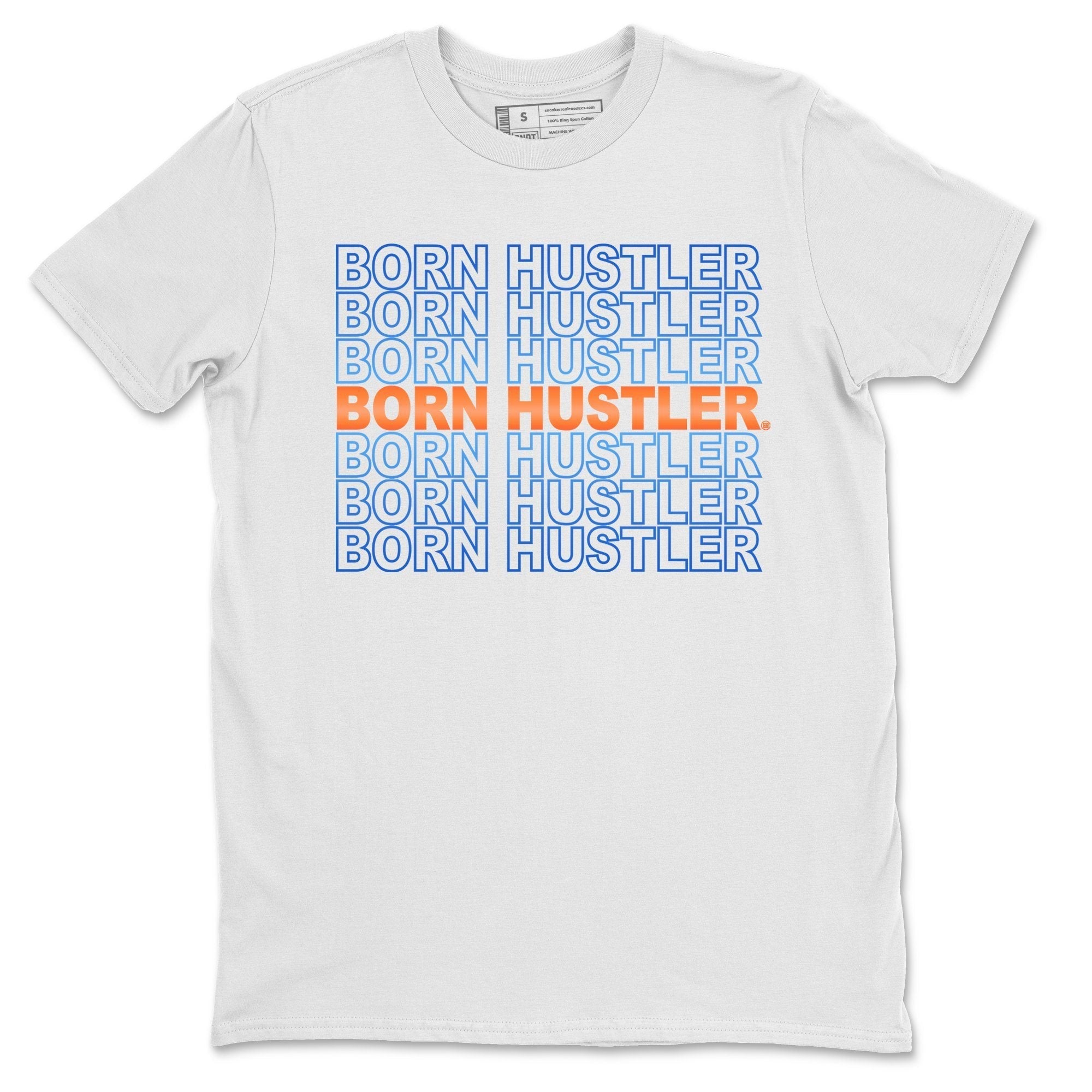 Yeezy 700 Bright Blue Sneaker Match Tees Born Hustler Sneaker Tees Yeezy 700 Bright Blue Sneaker Release Tees Unisex Shirts