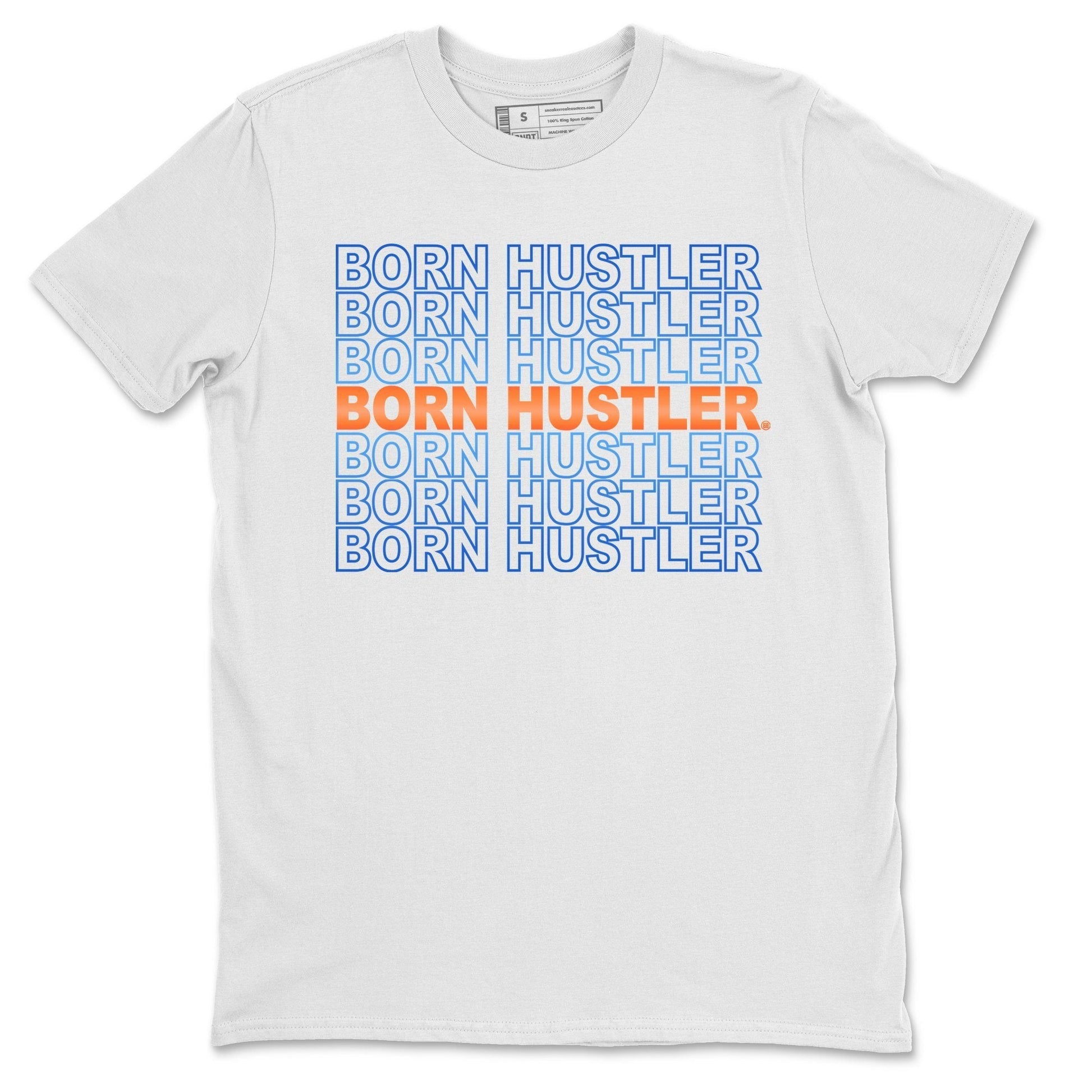 Yeezy 700 Bright Blue Sneaker Match Tees Born Hustler Sneaker Tees Yeezy 700 Bright Blue Sneaker Release Tees Unisex Shirts