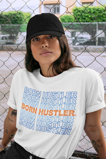 Yeezy 700 Bright Blue Sneaker Match Tees Born Hustler Sneaker Tees Yeezy 700 Bright Blue Sneaker Release Tees Unisex Shirts