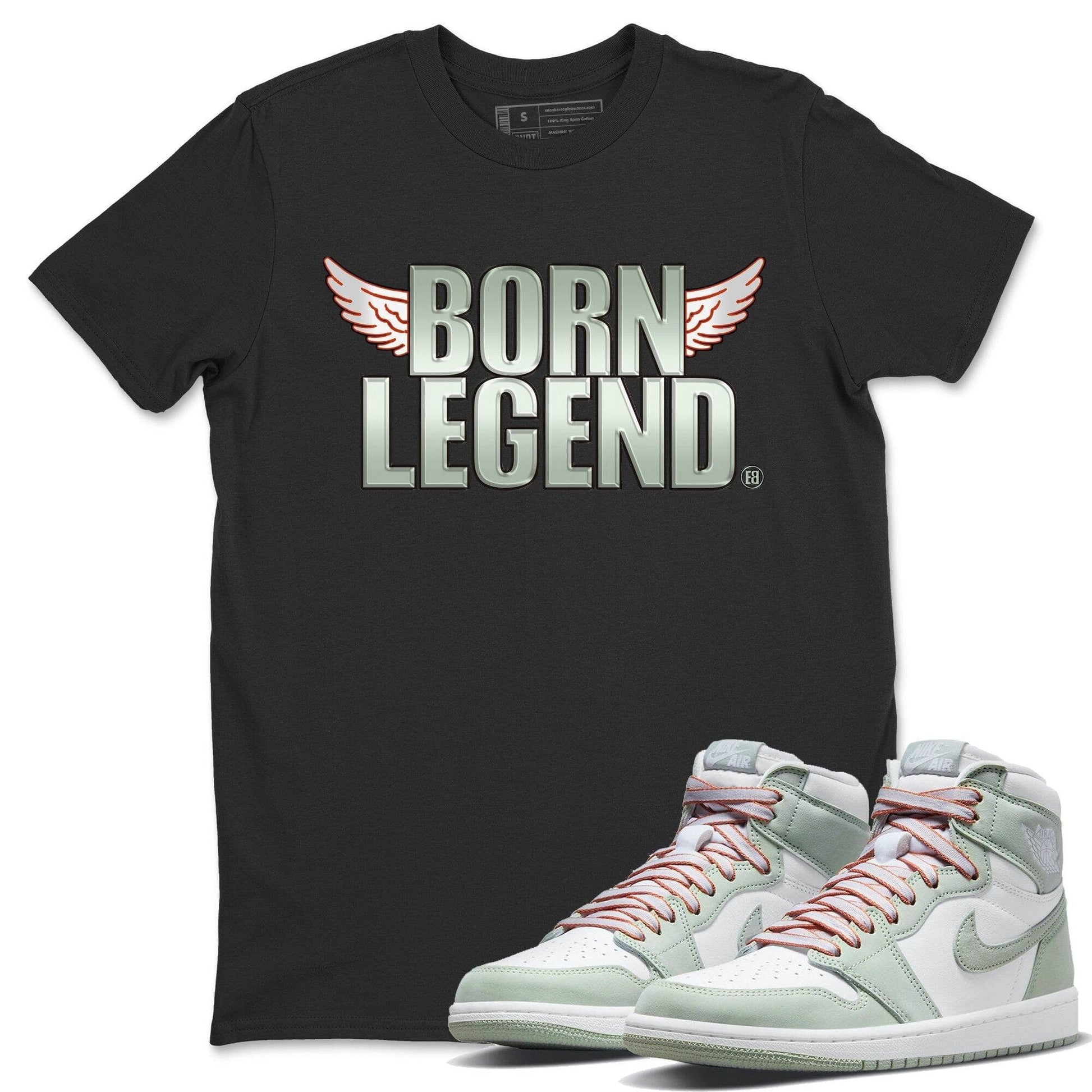 Jordan 1 Seafoam Sneaker Match Tees Born Legend Sneaker Tees Jordan 1 Seafoam Sneaker Release Tees Unisex Shirts