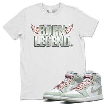 Jordan 1 Seafoam Sneaker Match Tees Born Legend Sneaker Tees Jordan 1 Seafoam Sneaker Release Tees Unisex Shirts