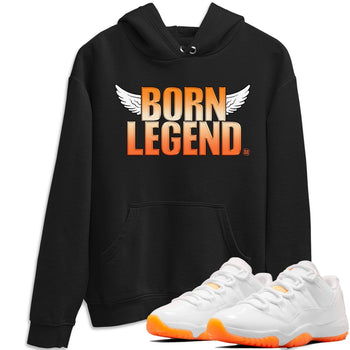 Jordan 11 Citrus Sneaker Match Tees Born Legend Sneaker Tees Jordan 11 Citrus Sneaker Release Tees Unisex Shirts