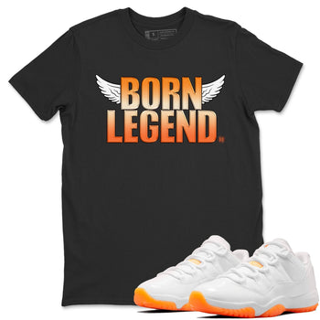 Jordan 11 Citrus Sneaker Match Tees Born Legend Sneaker Tees Jordan 11 Citrus Sneaker Release Tees Unisex Shirts