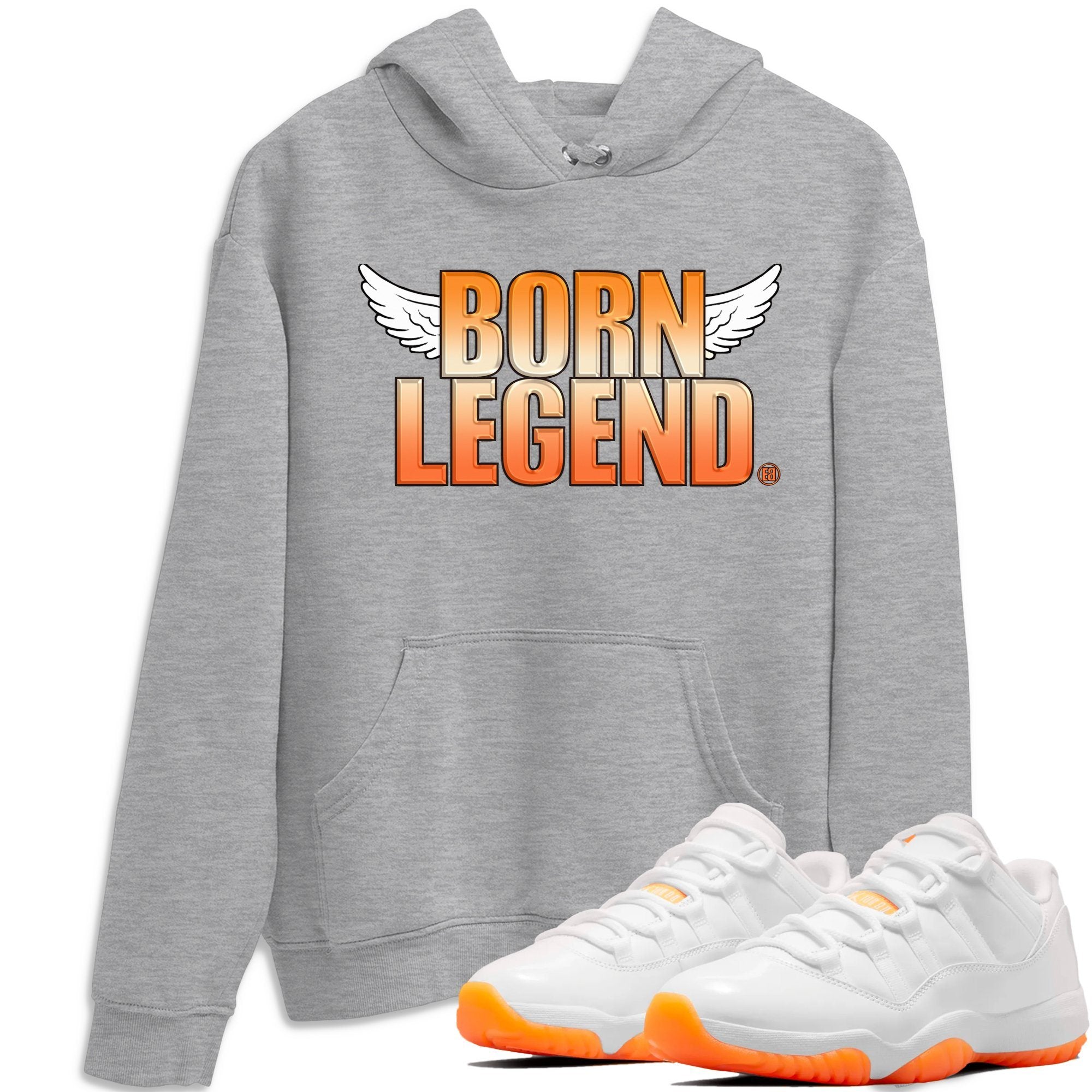 Jordan 11 Citrus Sneaker Match Tees Born Legend Sneaker Tees Jordan 11 Citrus Sneaker Release Tees Unisex Shirts