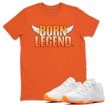Jordan 11 Citrus Sneaker Match Tees Born Legend Sneaker Tees Jordan 11 Citrus Sneaker Release Tees Unisex Shirts
