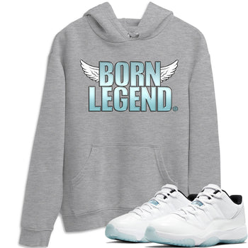 Jordan 11 Legend Blue Sneaker Match Tees Born Legend Sneaker Tees Jordan 11 Legend Blue Sneaker Release Tees Unisex Shirts