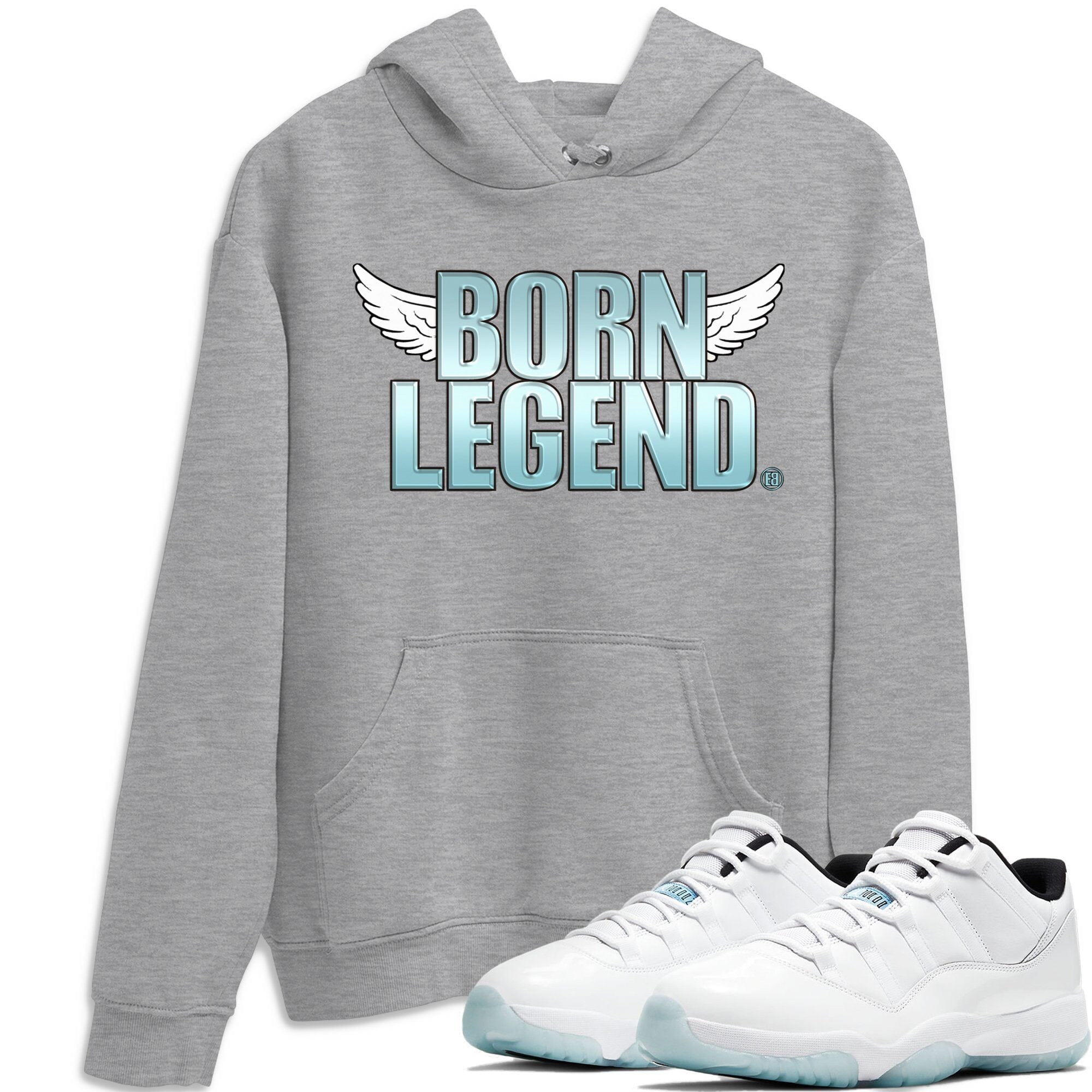 Jordan 11 Legend Blue Sneaker Match Tees Born Legend Sneaker Tees Jordan 11 Legend Blue Sneaker Release Tees Unisex Shirts