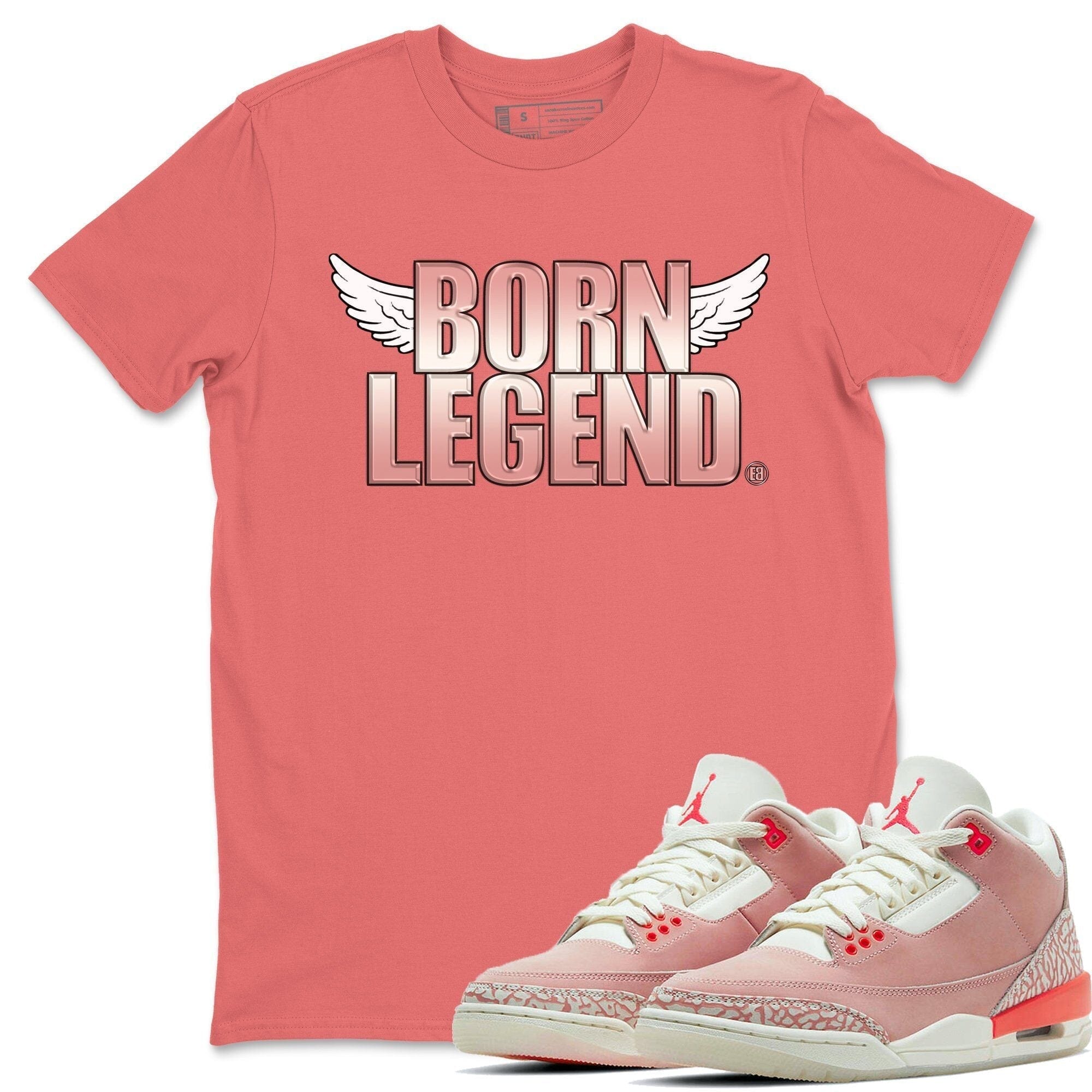 Rust pink jordan shirt store